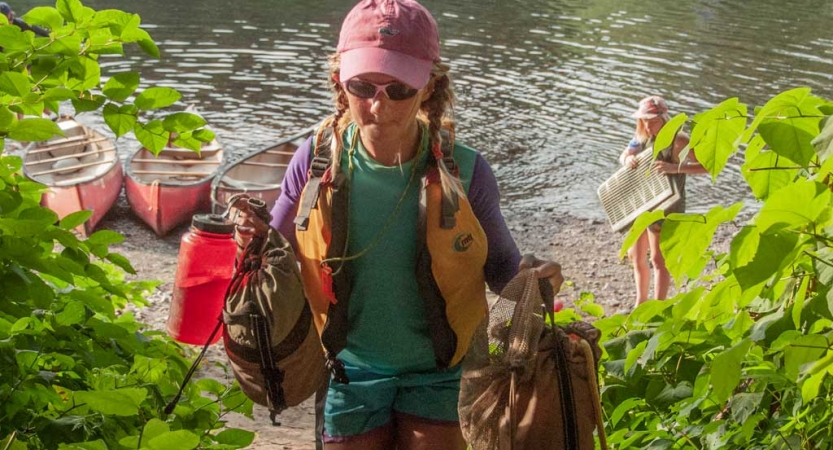 canoeing adventure trip for teens near philadelphia 